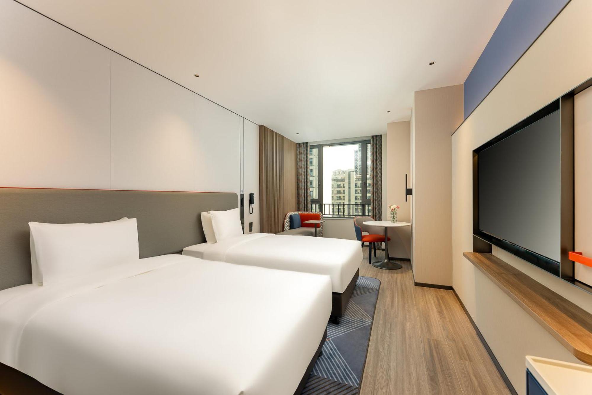 Holiday Inn Express Taizhou City Center By Ihg Exterior foto